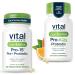 Hyperbiotics Vital Nutrients Family Probiotic Bundle Pro-15 Prebiotics + Probiotics for Adults (60 Time Release Pearls) & Pro-Kids Chewable Probiotic Tablets (60 Count)