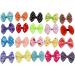 20pcs Dog Hair Bows with Alligator Clips for Small to Medium Dogs - Grooming Accessories for Cats, Puppies, and Yorkshire Terriers - Buy Online on GoSupps.com