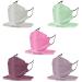 Qinmmsports 50 pieces adult mouth protection 3d colorful mouth and nose protection protection_maske_wunder-beautiful fish shape dustproof foldable breathable oral protection for women men a-08 unit size