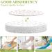 3-Pack Cleaning Kitchen Sponges Oval Cute Floral Kitchen Cellulose Dishwashing Wood Pulp Cotton - Buy Online on GoSupps.com