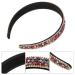 Frcolor Crystal Alice Band - Girls Wide Rhinestone Hair Hoop for Party & Festival Costumes - Mixed Color Headband - Buy Online on GoSupps.com