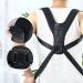 Back Adjustable Neck Brace Training Equipment Home Office Man Woman Posture Shoulder Support Correction Belt Gray L - Buy Online on GoSupps.com