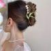 Lily of The Valley Non-Slip Metal Hair Clip - Elegant Orchid Flower Fashion Accessory - Buy Online on GoSupps.com
