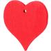 Adorable Red Heart Wooden Pendants for Crafts Weddings & Home Decor International Shipping Available - Buy Online on GoSupps.com