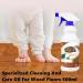 Specialized Wood Floor Maintenance Oil Powerful Decontamination Floor Cleaner Wood Floor Cleaner and Polish Removes Scratches Leaves Protective Layer - Buy Online on GoSupps.com