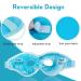 Gel Eye Mask - Reusable Cooling Ice Mask for Puffy Eyes, Dark Circles, Headaches - Stress Relief - Buy Online on GoSupps.com