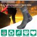Innotree 3 Pack Men's Full Cushioned Hiking Walking Socks - Quarter Crew Socks for Men - Buy Online on GoSupps.com