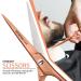 Utopia Care 6.5 Hairdressing Scissors - Premium Stainless Steel Salon Shears in Rose Gold for All Ages & Pets - Buy Online on GoSupps.com