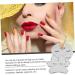 Palette de Nail Art Bague 2 Pcs Mini Ronde et Pied pour M lange Vernis Ongles Portable pour Passionn es Manucure et v nements Beaut  - Buy Online on GoSupps.com