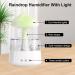 MIFXIN 2023 Night Light Cloud Rain Humidifier | 7 Colors LED | Aromatherapy Diffuser | Bedside Relaxation Gift - White - Buy Online on GoSupps.com