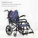 Wheelchair For Outdoor Folding Wheelchair Portable Travel Wheelchairs Foldable Manual Self Propelled Aluminum Alloy Elderly Transit Wheelchair Wheel Chair - Buy Online on GoSupps.com