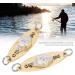 2Pcs Fishing LED Lure - Eye Shape Artificial Flashing Light for Underwater Fishing | International Shipping - Buy Online on GoSupps.com