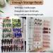 Clear Press On Nail Organizer - 10 PCS Empty Storage Case with Nail Tape | Nail Display & Packaging for Fake Nails - Nail Salon Supplies Organizer (9.44*7.08*1.18 Inch) - Buy Online on GoSupps.com