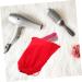 WOONEKY 3pcs Hair Dryer Storage Bag Travel Makeup Bag Organizer Blow Dryer for Curly Hair Red Flannel - Buy Online on GoSupps.com