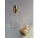 Luxury 50ml Perfume Atomizer - Empty with Crystal Cap in Gold | International Shipping Available - Buy Online on GoSupps.com