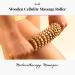 Tuuli Curved Wooden Massage Roller for Waist and Thigh - Multi-Functional Body Massager for Cellulite Reduction and Muscle Tension - Natural Massager for Women and Men - Buy Online on GoSupps.com