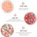 Lurrose 12 Kinds Fruit Slice Nail Art Supplies DIY Fruit Slime Decor for Stunning Nails International Shipping - Buy Online on GoSupps.com