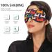 Haskirky Light Blocking Eye Mask for Deep Sleep | Adjustable for Men and Women | Ideal for Travel, Meditation, and Office | Breathable and Comfortable | Colorful Cats Design - Buy Online on GoSupps.com