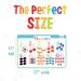 merka Kids Placemats Set - Non Slip Disposable Toddler Placemats with Letters, Numbers, Shapes, and Colors - Montessori Alphabet Learning Mats - Set of 4 - 17 x 11 - Buy Online on GoSupps.com