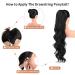 SEIKEA 26 Inch Long Wavy Clip-In Ponytail Extension for Black Women - Natural Soft Synthetic Hairpiece in Black - Heat Resistant - Pack of 1 - Buy Online on GoSupps.com