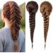 Ponytail Extensions 16 Inch Fishbone Braid Ponytail Synthetic Fishtail Braid Drawstring Ponytail Hairpieces Clip in Braid Ponytail Extensions for Women Easy to Wear for Women(Color:5412-2405) 16inches 5412-2405 - Buy Online on GoSupps.com