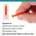 Suction Holder Inserter/Remover for Hard Contact Lens & Prosthetic Eyes | Orange | 10-Piece Set from Sports World Vision - Buy Online on GoSupps.com