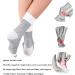 3 Pairs Neuropathy Socks for Pain Relief | Compression Socks for Tendonitis & Plantar Fasciitis - Unisex L-XL (White - Buy Online on GoSupps.com