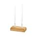Sonic Energy tuning fork wood Stands-holder for two Sonic Energy Therapy tuning forks-for the presentation and storage (TTF-Holder-2) 2 Forks