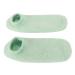 Qukaim Dry Feet Moisturizing Socks Moisturizing Foot Gel Socks Reusable Cracked Skin Care Socks Prevent Slip Foot Mask Green Remove Dry Feet 1 Pair