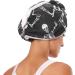 Buy Skeletons Black Hair Towel 2 Pack - Super Absorbent Quick Dry Hair Turbans for Women & Girls - Buy Online on GoSupps.com