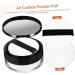 Mikinona 2pcs Powder Dispenser Plastic Travel Powder Containers Powder Container - Buy Online on GoSupps.com