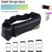 Waterproof Running Belt with Bottle Holder and Phone Pocket - Ideal for Men and Women Joggers, Fits iPhone 11 Pro Max, XS, XR, X, 8, 7, 6 Plus - Hydration Waist Pack for Sports and Workouts - Buy Online on GoSupps.com