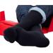 Therapeutic Alpaca Socks for Diabetic Neuropathy & Large Calves - Mid-Calf, 5 Colors (Black, Large) | Alpacas of Montana - Buy Online on GoSupps.com