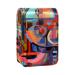 Travel Lipstick Organizer Case Lipstick Case Portable Makeup Bag With Mirror Abstract Colorful Graffiti Art Pattern R433h2kucn
