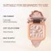 Shefave Highlighter Makeup Palette - Nude Pink Shimmer Colors Powder | Long Lasting & Lightweight Silky Formula | Highly Pigmented Cosmetics Gift | 40g - Buy Online on GoSupps.com