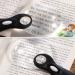 Led Glass Handheld Illuminated Magnifier Lighting Reading with Lamp 3X 6X HD Lens Acric Loupe for Read Books Newspaper Maps Needlework Repair Black Made in China - Buy Online on GoSupps.com