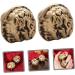 Beaupretty Chinese Medicine Brass Balls | Hand Exercise & Decorative Walnut Design | Power Balance Enhancement - Buy Online on GoSupps.com