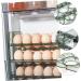 LABRIMP Refrigerator Egg Rack Eggs Egg Storage Rack Egg Holder Egg Storage Container Egg Tray Storage Box Crisper Refrigerator - Buy Online on GoSupps.com