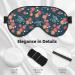 Happy Mother's Day Sleep Eye Mask - Soft Blindfold with Elastic Strap for Travel & Night Sleep - Buy Online on GoSupps.com
