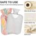 NAANLE Cartoon Tropical Cactus Heat Bottle - 1L Hot Water Bag for Menstrual Cramps & Pain Relief | Hand & Foot Heat Therapy - Buy Online on GoSupps.com