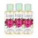 EVOLUDERM - Pure Castor Oil - Vegetable Oil - Hair, Nails, Eyelashes and Eyebrows - 100 ml - 100% Natural Origin - Vegan - Made in France - Pack of 3 x 100 ml