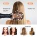 Beautimeter 3-in-1 Hot Air Brush & Hair Dryer - Ionic Volumizer for Straightening & Curling, 1000W - Black & Gold - Buy Online on GoSupps.com