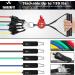 Resistance Bands Exercise Bands Resistance Bands for Working Out Work Out Bands with Handles for Men and Women Fitness Strength Training Home Gym Equipment (Colorful) - Buy Online on GoSupps.com