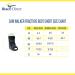 CAM Fracture Walking Boot Short - Doctor Recommended for Toe, Foot, Ankle Fractures & Injuries - Medium Size - Buy Online on GoSupps.com