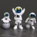 3 Pcs Astronaut Cake Topper Spaceman Cake Decorations Mini Set Astronaut Decor Figurines for Kids Birthday Shower Astronaut Theme Party Supplies (Gradient blue) - Buy Online on GoSupps.com
