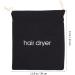 SKISUNO 3pcs Hair Dryer Storage Bag Hair Pouch Hair Dryer Dust Bag Diffuser Hair Travel Bag Black Fabric - Buy Online on GoSupps.com