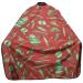 King Midas Empire Vintage Barber Cape | Professional Salon Hair Cutting Cape with Snap Closure | Red & Green Design - Shop Internationally - Buy Online on GoSupps.com