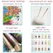 Magic Castle Stamped Cross Stitch Kit 14 Count - DIY Needlework for Home Decor - 13.6x16.8 inch - F973 - Buy Online on GoSupps.com