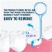 Retainer & Aligner Removal Tool - Dental-Grade Orthodontic Supplies for Invisible Braces | Travel-Friendly Bracket & Denture Remover in Blue - Buy Online on GoSupps.com