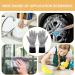 Reusable Household Cleaning Gloves Winter Anti Scalding Waterproof Thickened Dishwashing Gloves Wire PVC Rag Gloves C One Size - Buy Online on GoSupps.com